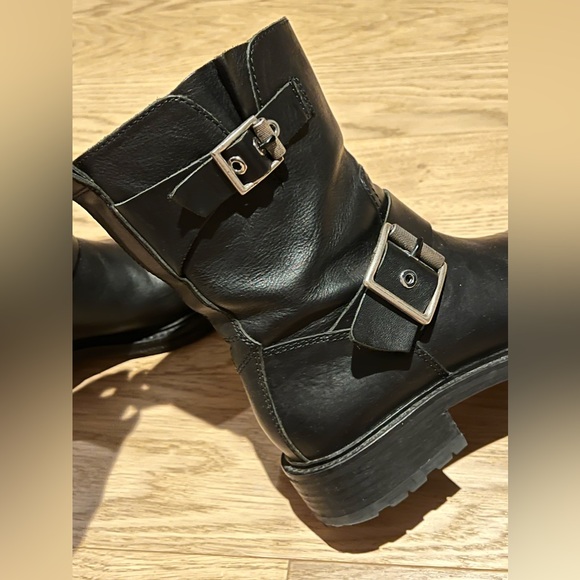 Rag & Bone Cannon Buckle leather boots - Picture 2 of 7